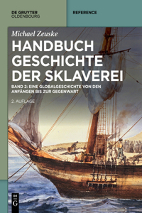 Handbuch Geschichte Der Sklaverei