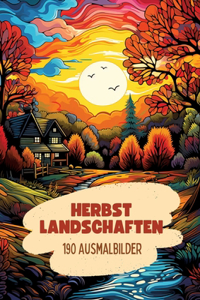 Herbst Landschaften - 190 Ausmalbilder