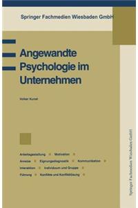 Angewandte Psychologie im Unternehmen