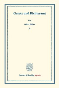 Gesetz Und Richteramt