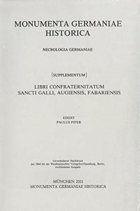 Libri Contraternitatum Sancti Galli, Augiensis, Fabariensis