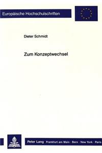 Zum Konzeptwechsel
