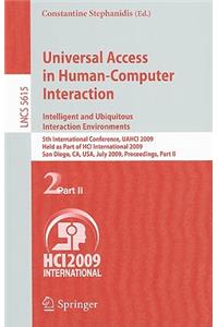 Universal Access in Human-Computer Interaction. Intelligent and Ubiquitous Interaction Environments