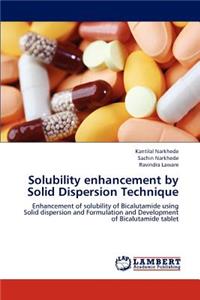 Solubility enhancement by Solid Dispersion Technique