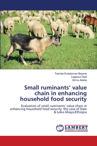 Small ruminants' value chain in enhancing household food security