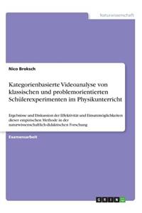 Kategorienbasierte Videoanalyse von klassischen und problemorientierten Schülerexperimenten im Physikunterricht