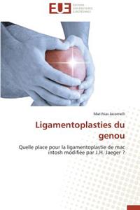 Ligamentoplasties Du Genou