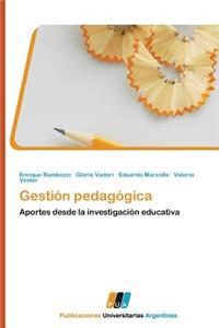 Gestion Pedagogica