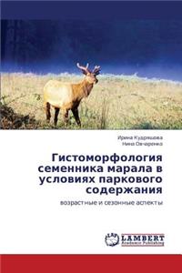 Gistomorfologiya Semennika Marala V Usloviyakh Parkovogo Soderzhaniya