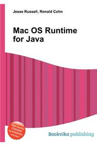Mac OS Runtime for Java
