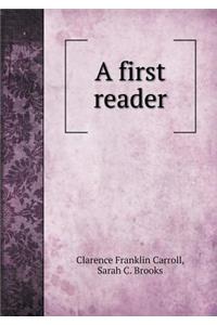 A First Reader