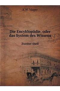 Die Encyklopädie, oder das System des Wissens 2. Theil