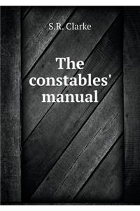 The constables' manual