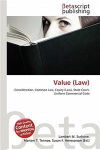 Value (Law)