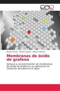 Membranas de óxido de grafeno