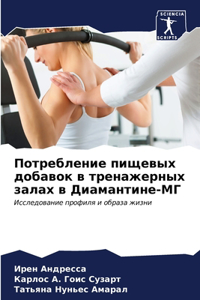 Потребление пищевых добавок в тренажерны