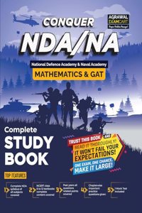 Examcart NDA & NA Complete Math & GAT Guidebook Book In English For 2024 Exam