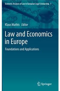 Law and Economics in Europe