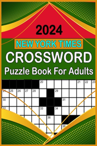 2024 New York Times Crossword Puzzle Book For Adults