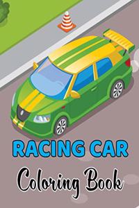 Racing Car Coloring Book