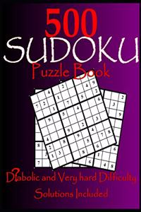 500 SUDOKU Puzzle Book