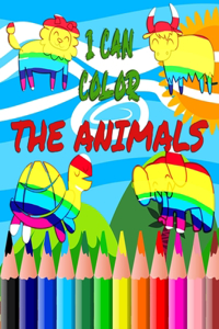 I Can color the animals