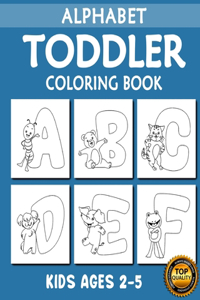 Toddler Alphabet Coloring Book