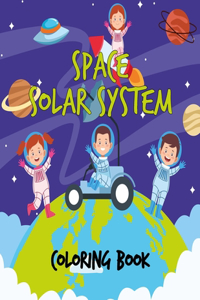 Space Solar System Coloring Book