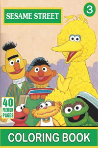 Sesame Street Coloring Book Vol3