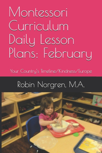 Montessori Curriculum Daily Lesson Plans