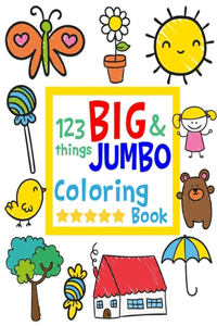 123 things BIG & JUMBO Coloring Book