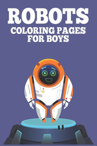 Robots Coloring Pages For Boys