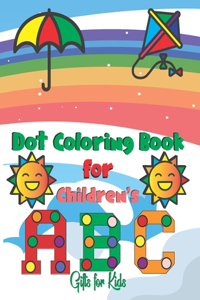 Dot Coloring Book For Children's ABC Gifts For Kids