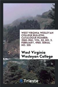 West Virginia Wesleyan College Catalog
