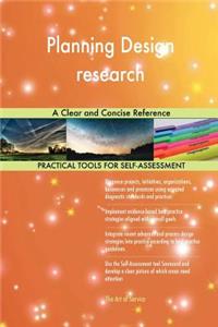 Planning Design research A Clear and Concise Reference