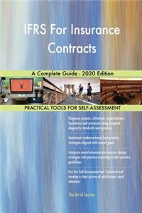 IFRS For Insurance Contracts A Complete Guide - 2020 Edition