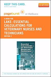 Essential Calculations for Veterinary Nurses and Technicians - Elsevier eBook on Vitalsource (Retail Access Card)
