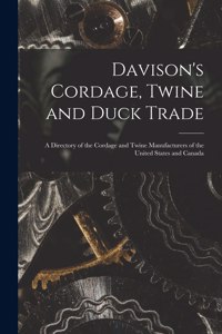 Davison's Cordage, Twine and Duck Trade