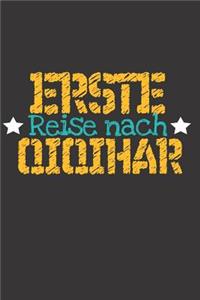 Erste Reise nach Qiqihar: 6x9 Punkteraster Notizbuch perfektes Geschenk für den Trip nach Qiqihar (China) für jeden Reisenden