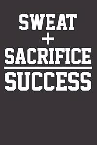 Gym Workout Motivational Sayings Notebook Journal