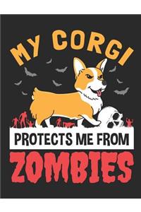 My Corgi Protects Me from Zombies
