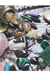 Crystals & Gemstones Guitar Tab Notebook