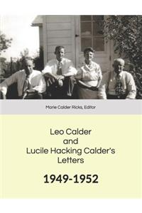 Leo Calder and Lucile Hacking Calder's Letters