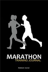 Marathon training journal