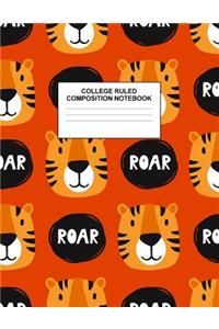 College Ruled Composition Notebook