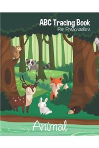 Animal ABC Tracing Book For Preschoolers