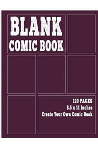 Blank Comic Book