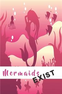 Notizbuch Mermaids Exist