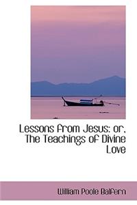 Lessons from Jesus