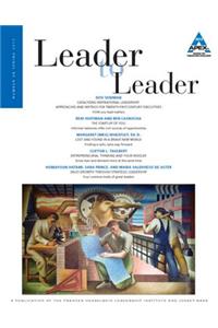 Leader to Leader (Ltl), Volume 68, Spring 2013